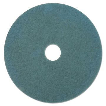3M 20264 Ultra High-Speed Floor Burnishing Pads 3100, 27" Diameter, Aqua (Case of 5)